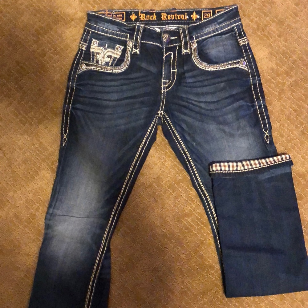 Rock Revival Slim Straight Jeans